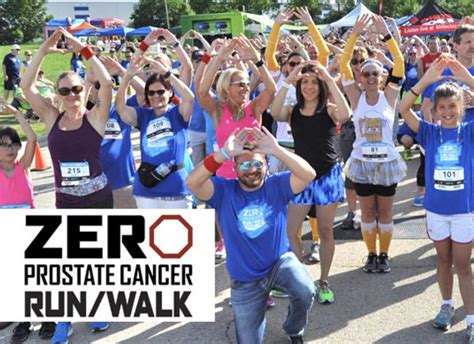 Zero out Prostate Cancer walk/run in St. Louis today